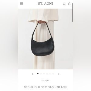 St. Agni 90s bag in black NEW